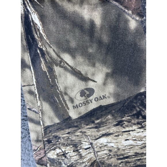 Mossy‎ Oak Pants Mens 3XL Camo Break Up Country Cargo Hunting Stretch Waist - Picture 3 of 9